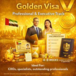 Golden Visa: Professional & Executive