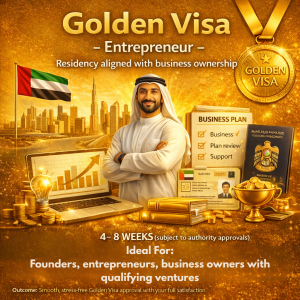 Golden Visa - Entrepreneur